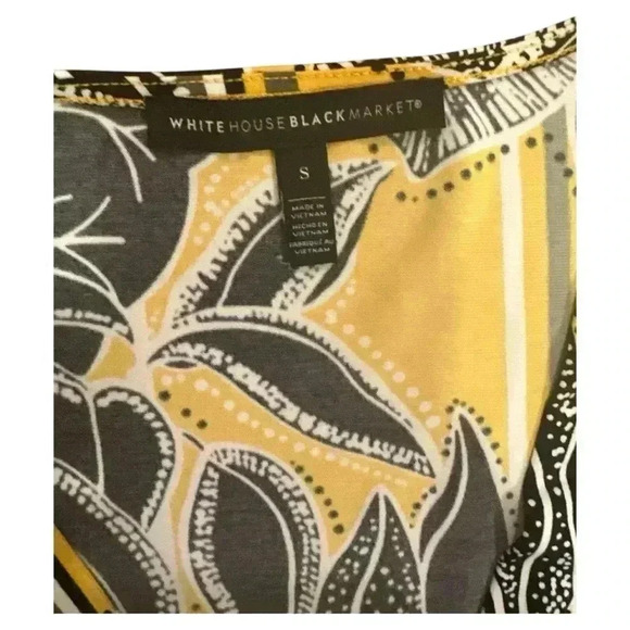 White House Black Market Tie Belt Jersey Shirt Dress Size Small - Picture 10 of 11